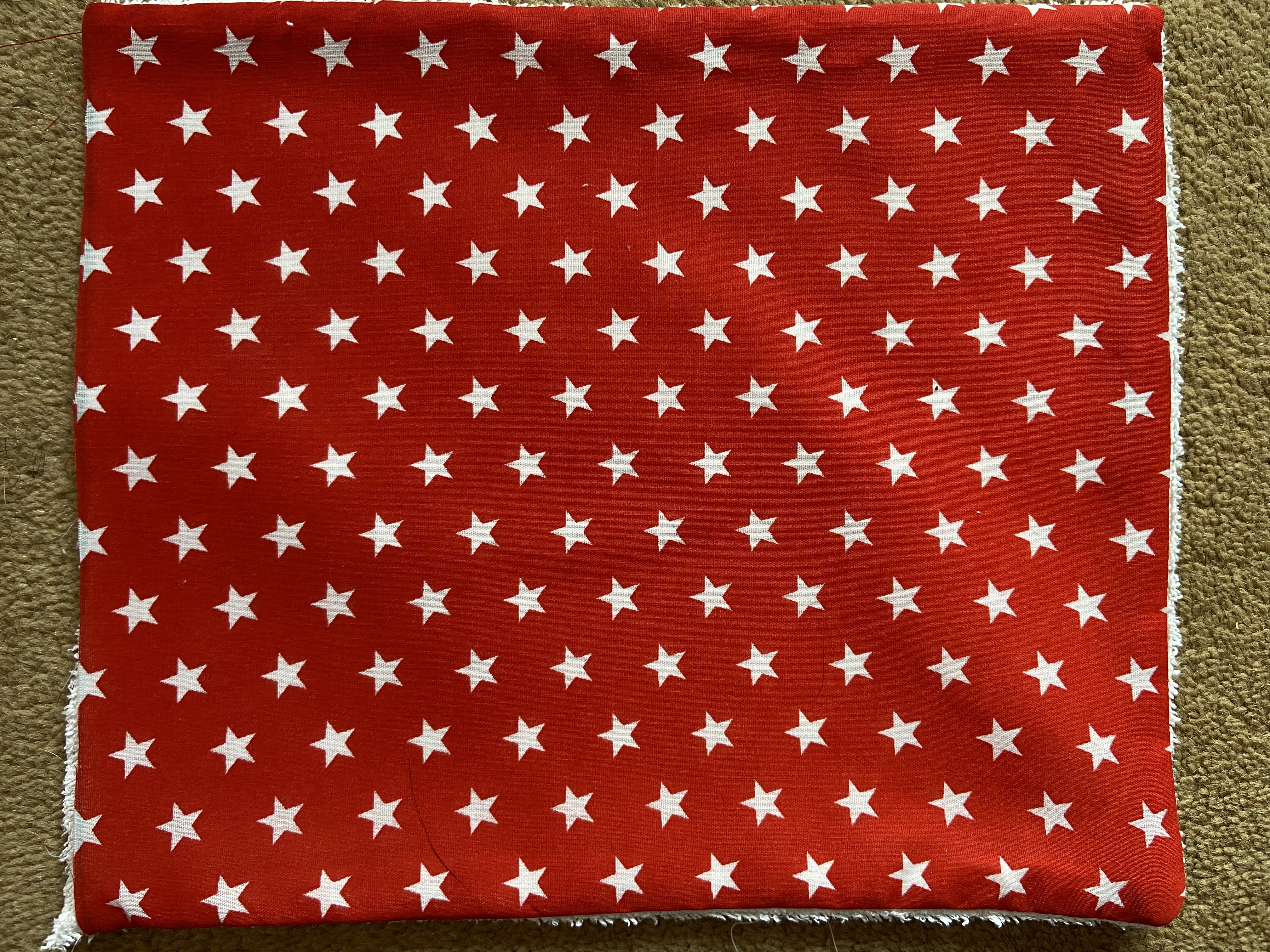 Mucky Paw Cloths - Red and White stars